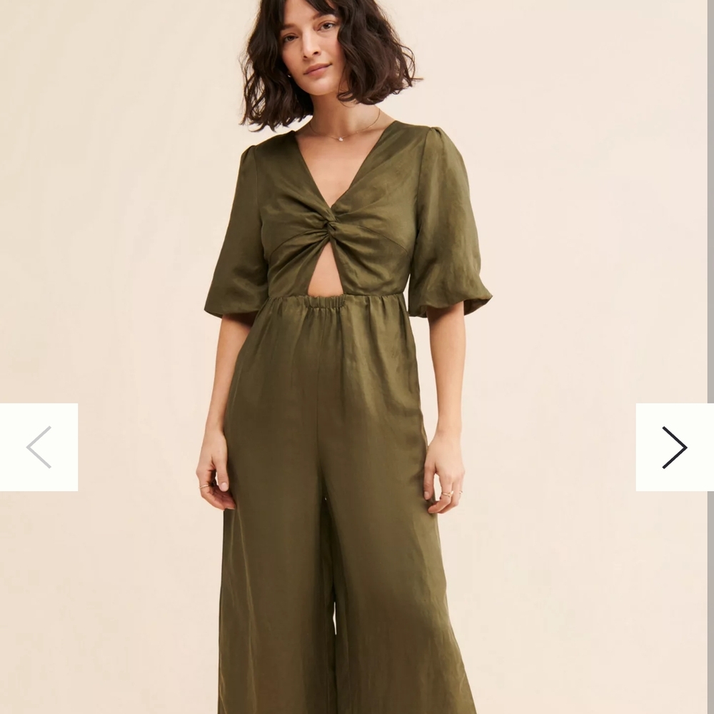 Sancia Australia Aida Jumpsuit Moss Green
